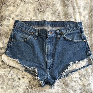 Vintage Wrangler Denim cutoffs